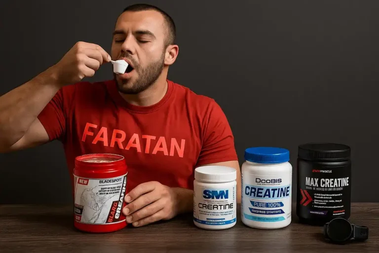 بهترین روش ها و طریقه مصرف کراتین در بدنسازی -طریقه مصرف کراتین-داروخانه آنلاین فراتن