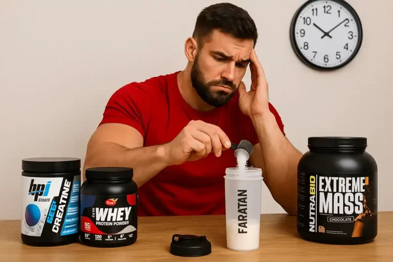 بهترین زمان مصرف مکمل های بدنسازی _ زمان مصرف انواع مکمل ها در روز استراحت و شروع بدنسازی-فراتن مرجع تخصصی مکمل بدنسازی