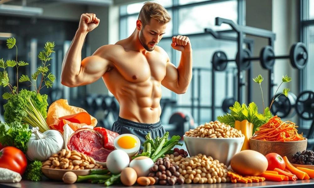 مواد غذایی پروتئین دار برای بدنسازی