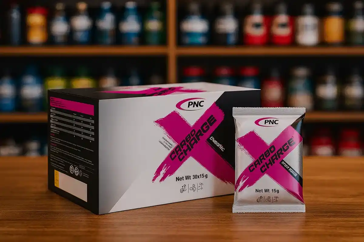 ساشه کربو شارژ پی ان سی-خرید ساشه کربوهیدرات پی ان سی-قیمت ساشه کربوشارژ کارن-فراتن سایت معتبر فروش مکمل ورزشی