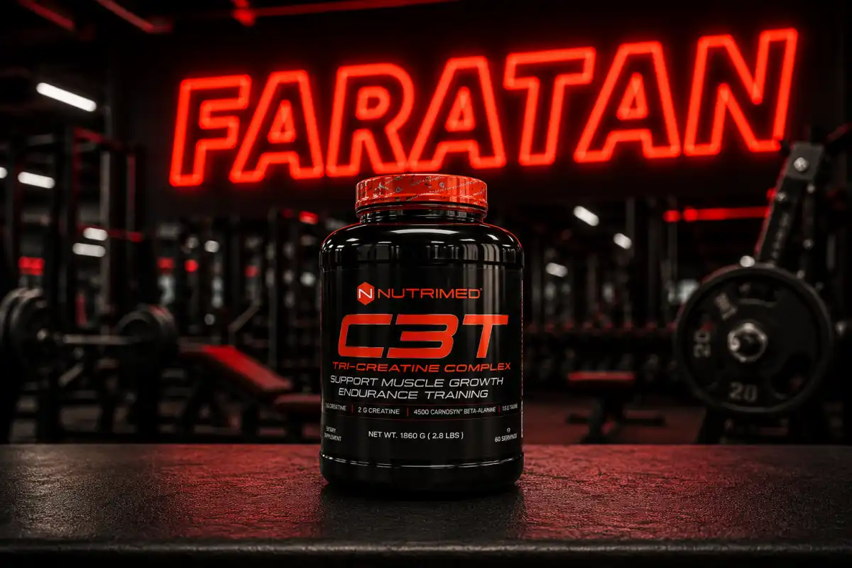 پودر کراتین c3t نوتریمد 1360 گرم-کراتین سی تری تی نوتریمد-فراتن