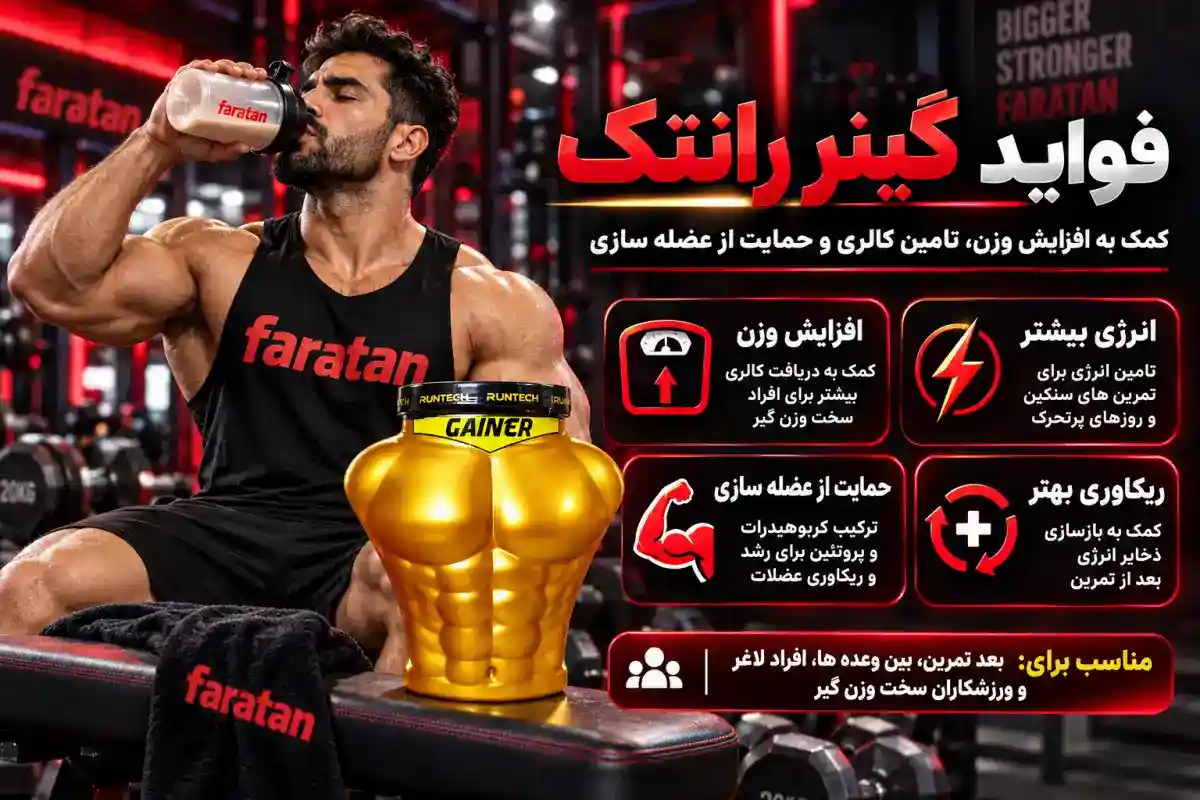 فواید گینر رانتک-خرید گینر رانتک-قیمت گینر ارنتک-فراتن سایت تخضضی فروش مکمل بدنسازی