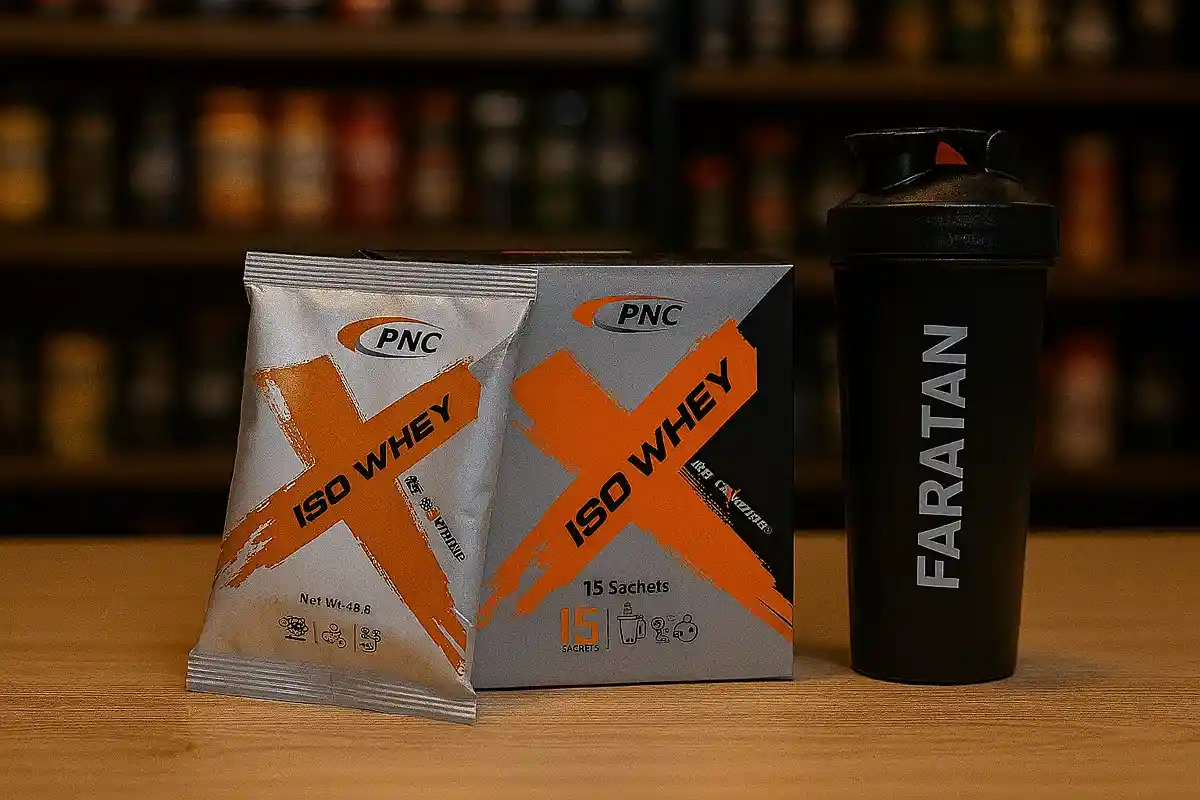 خرید ساشه وی ایزوله pnc-قیمت ایزو وی ساشه ای کارن-خرید پروتئین وی ایزوله ساشه ای پی ان سی-فراتن بهترین سایت فروش مکمل ورزشی