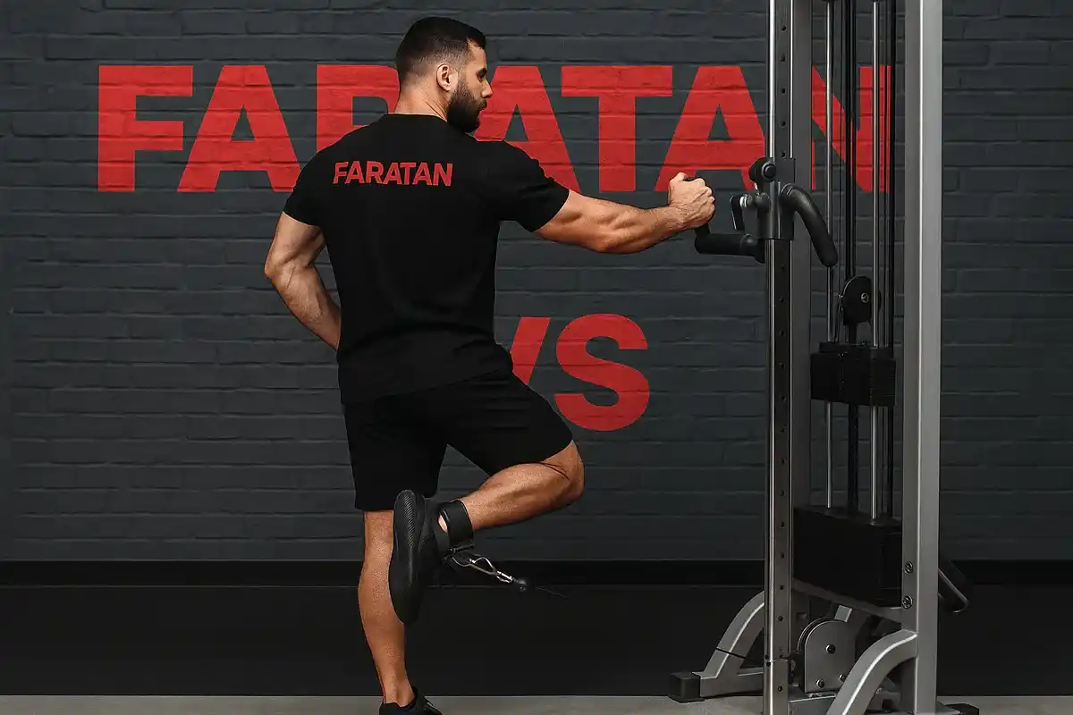 پشت پا هالتر ایستاده-پشت پا ایستاده-فراتن وبلاک تخصصی ورزش و بدنسازی