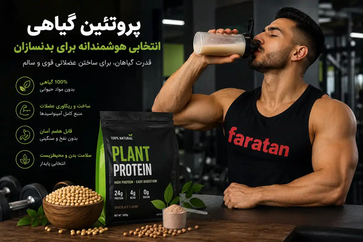 پروتئین گیاهی در بدنسازی-منابع پروتئین گیاهی در بدنسازی-فراتن